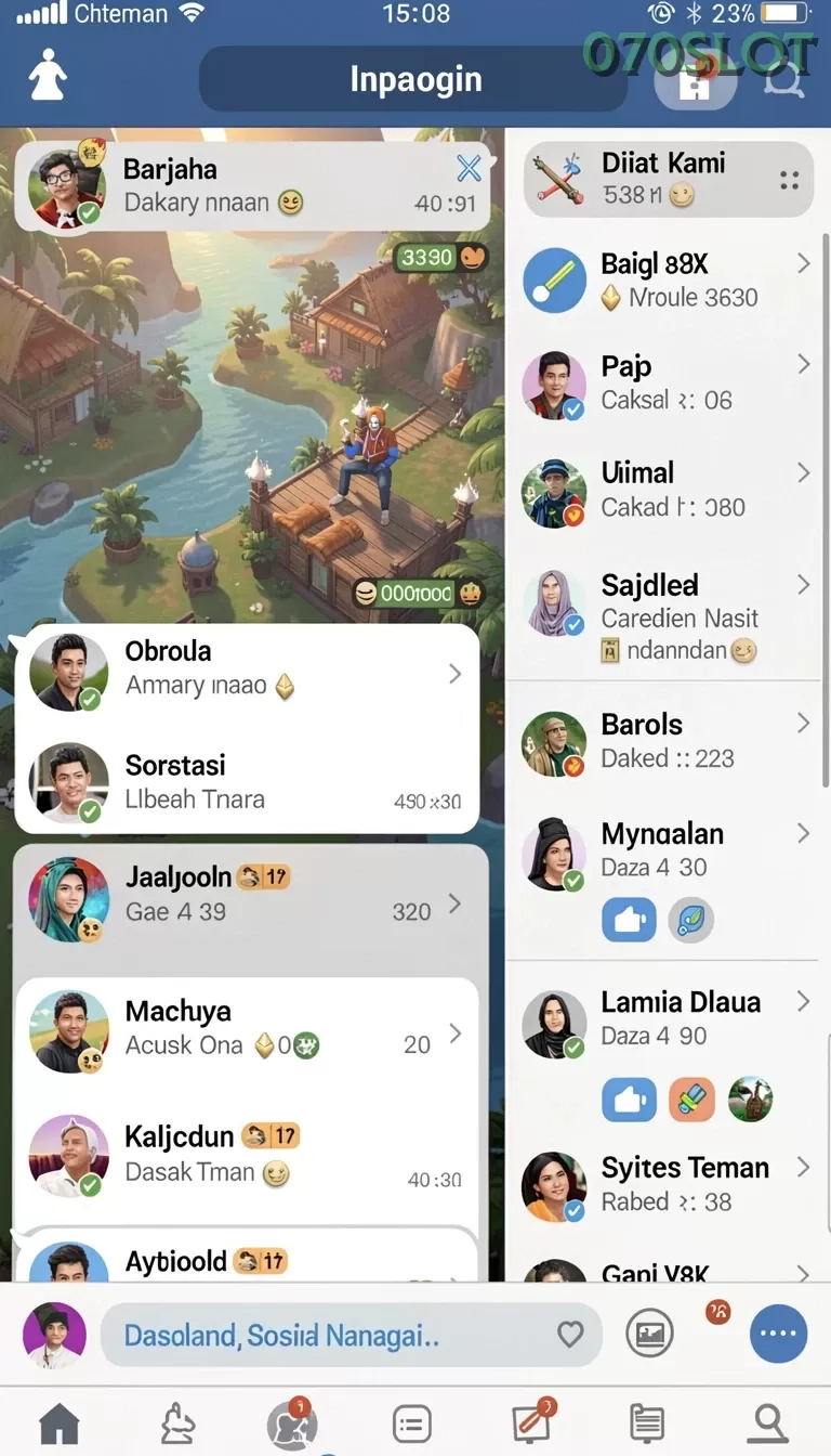 Cuplikan layar GRABWIN — aktivitas