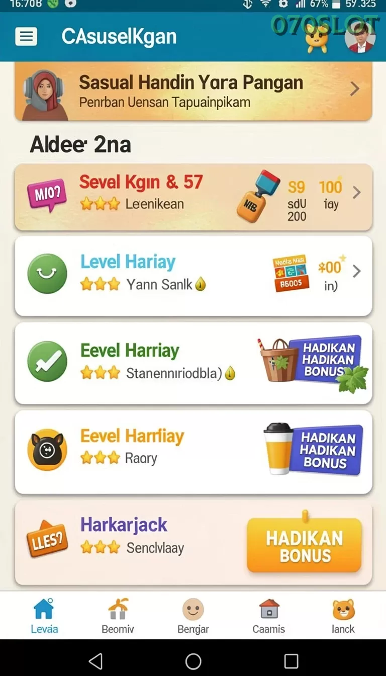 Cuplikan layar GRABWIN — halaman utama